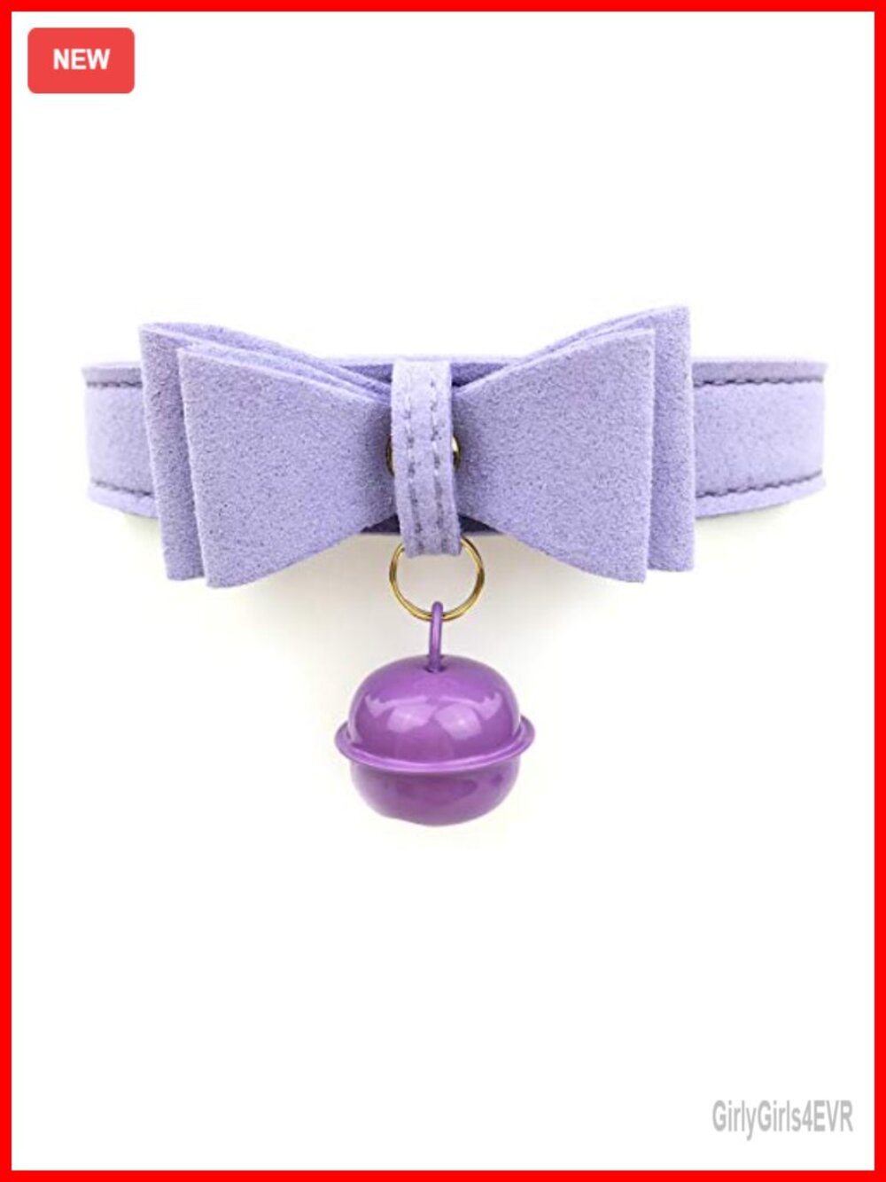 Bell Choker Collar Necklace Lolita Bow Cat Kitty Velvet Necklace